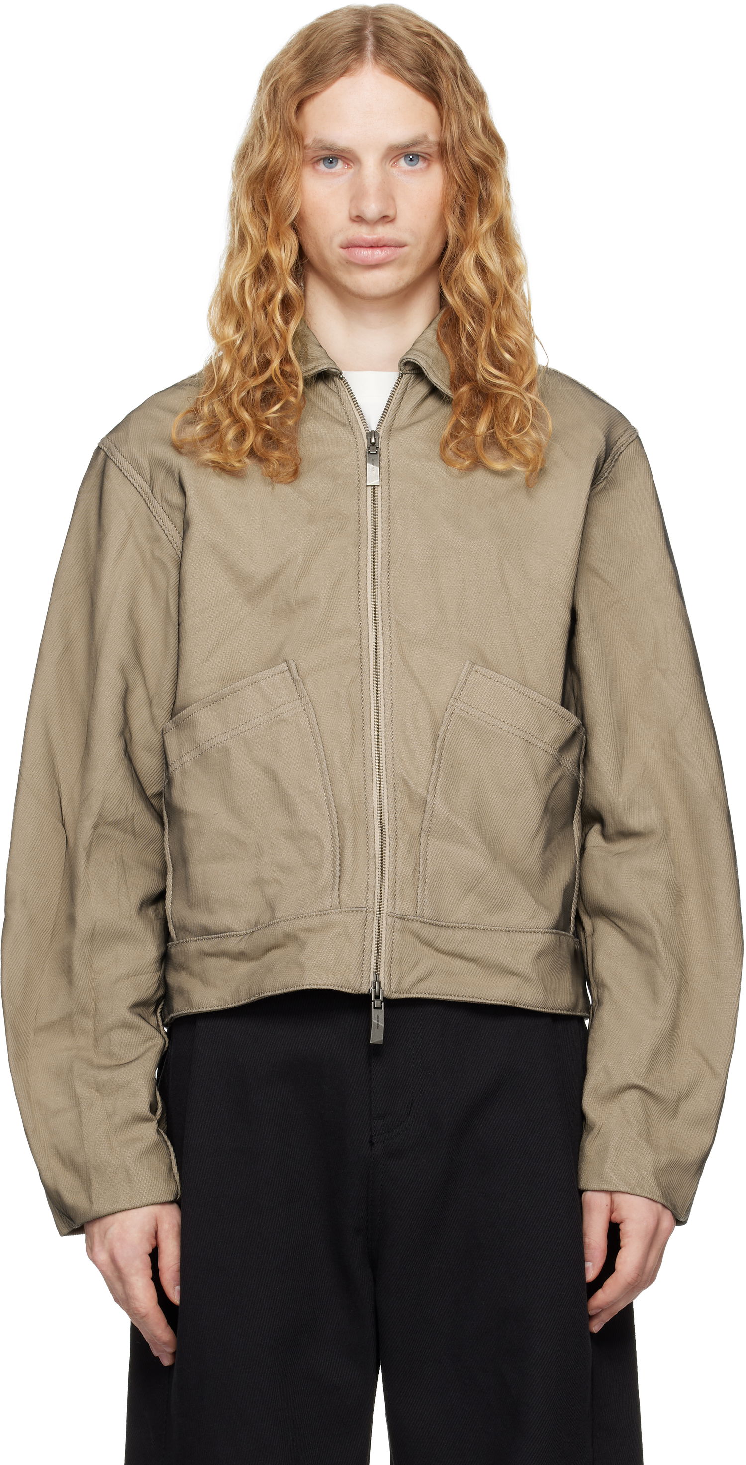 Jacka ADER ERROR Product. 25 Zip Up Jacket Grön | BN01FWJK1601BG, 0