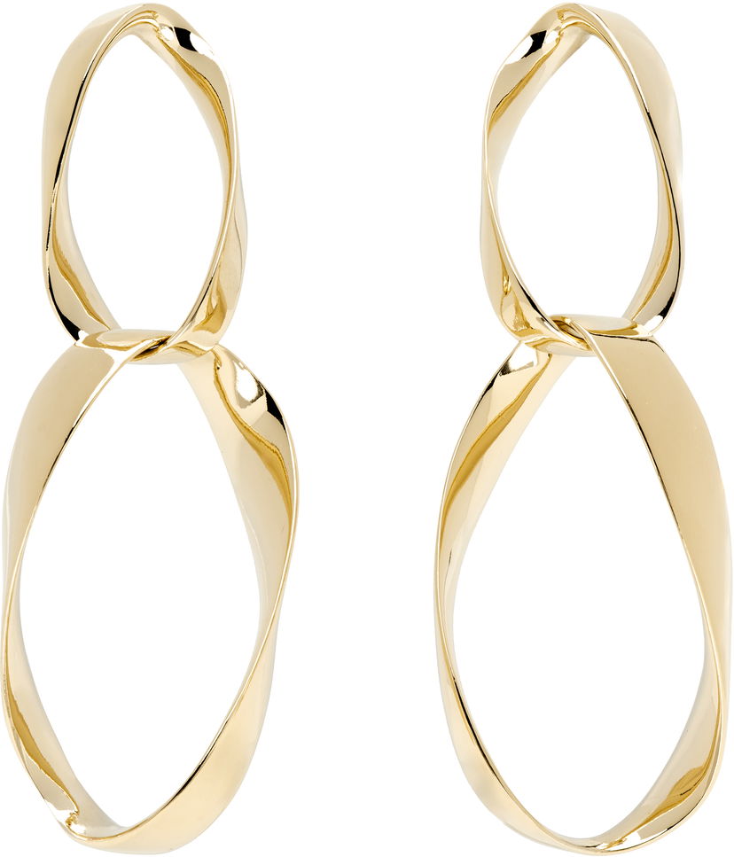 Örhängen ISABEL MARANT Isabel Marant Long Twisted Earrings Metallisk | BL0182FA-C1B19B