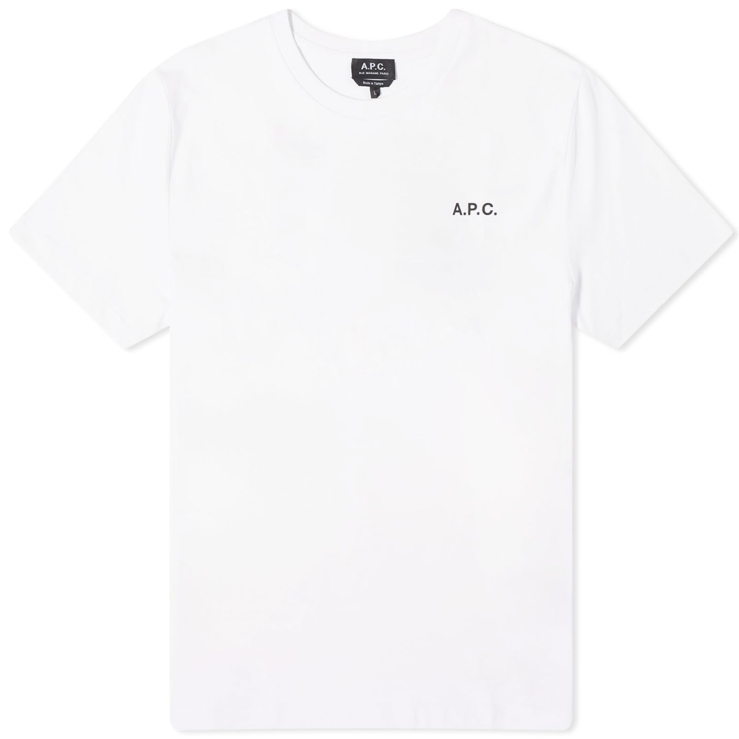 T-shirt A.P.C. Wave Back Print T-Shirt Vit | COBQX-H26365-AAB, 0