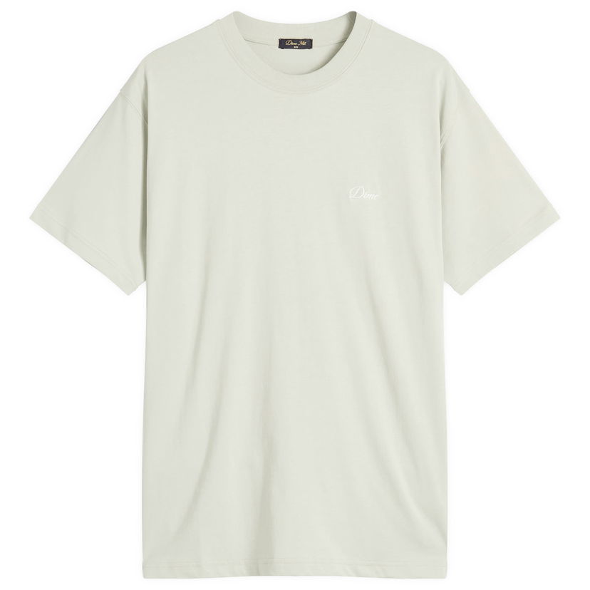 T-shirt Dime Dime Cursive Small Logo T-Shirt, Size Large Grön | DIMESU2539-CHA