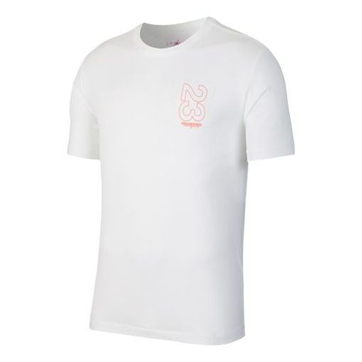 T-shirt Jordan Jordan 23 Engineered Alphabet Print T-Shirt Vit | CJ6233-100, 0