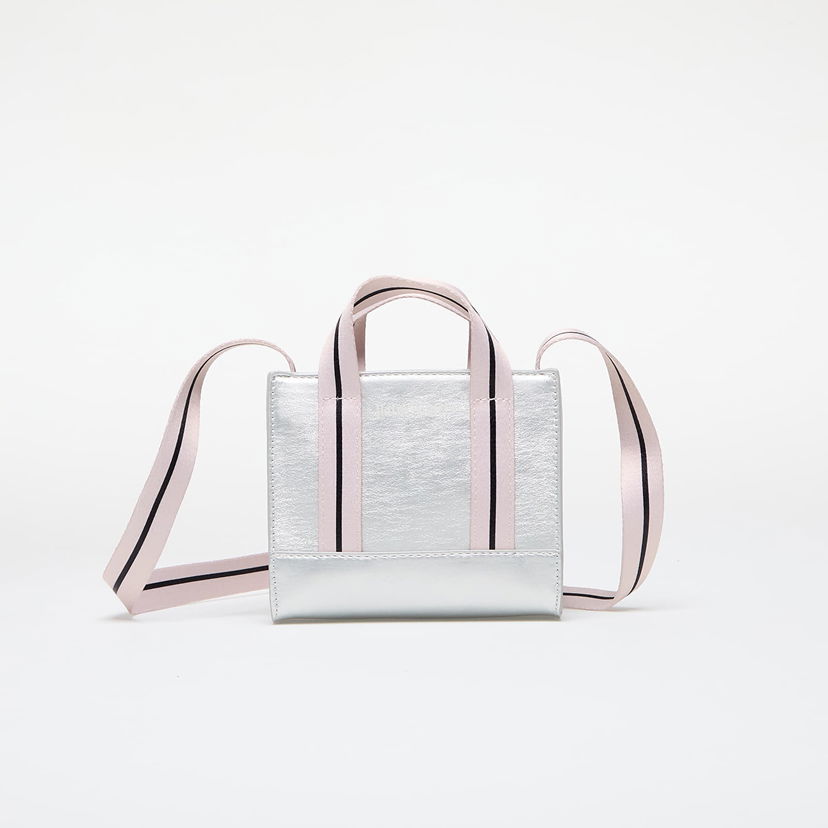 Handväska Palm Angels Palm Angels Kids Shiny Mini Tote Bag Metallisk | PGNA003F24FAB0017203