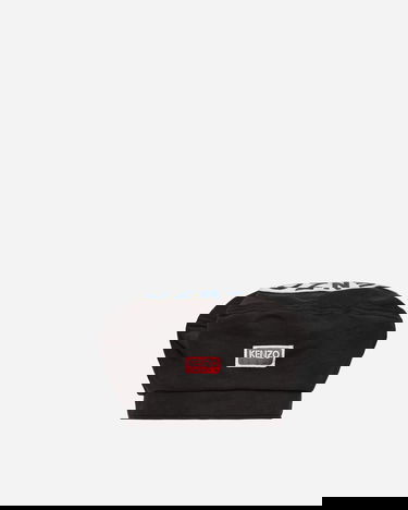 Hatt KENZO Logo Beret Svart | FD55AC872F40 99, 0