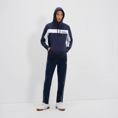 Sweatshirt Ellesse Colorblock Hoodie Mörkblå | SHX20953429, 0