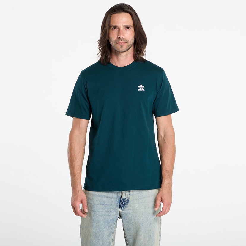 T-shirt adidas Originals Trefoil Essentials Tee Grön | JZ3586