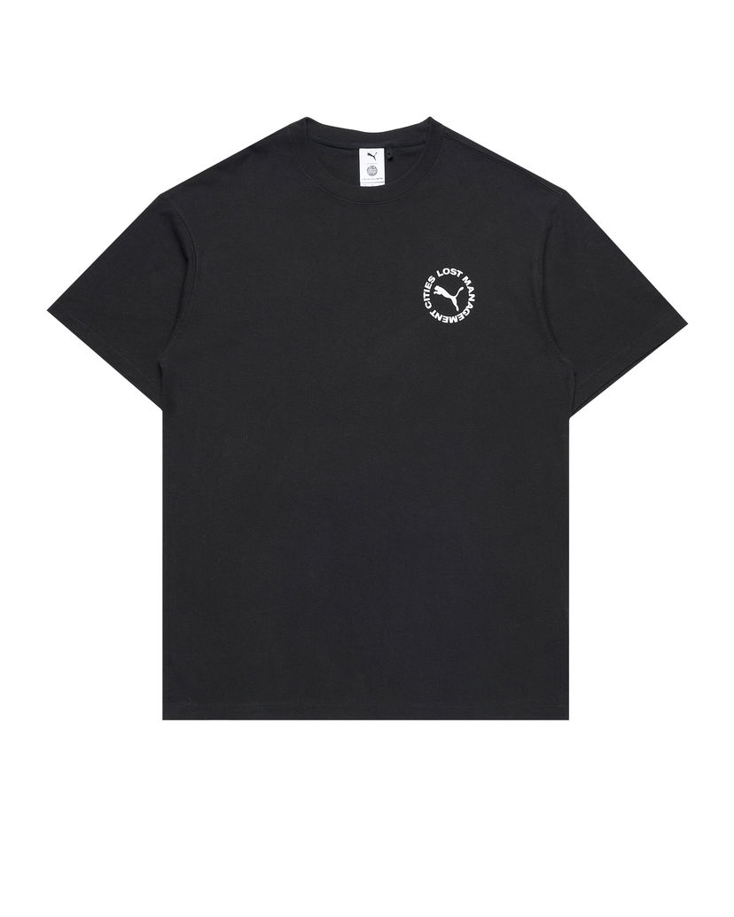 T-shirt Puma Lost Management Cities x Cat Graphic T-Shirt Svart | 628043-01
