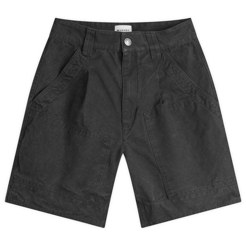 Shorts Isabel Marant Étoile Isabel Marant Étoile Katja Baggy Cargo Shorts, Size X-Small Svart | SH0190FA-C1G01E