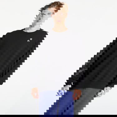 Sweatshirt On Running Club Crew Graphic Sweatshirt Svart | 1MF30540192, 3