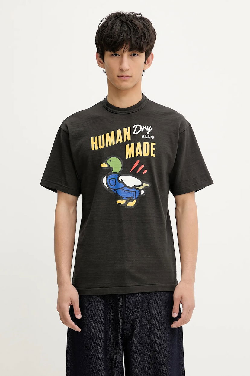 T-shirt Human Made Human Made Duck Graphic T-Shirt Svart | HM29TE006