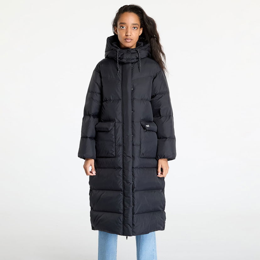 Jacka Levi's Jacket ® Western Long Bubble Puffer Black S Svart | A8529-0000