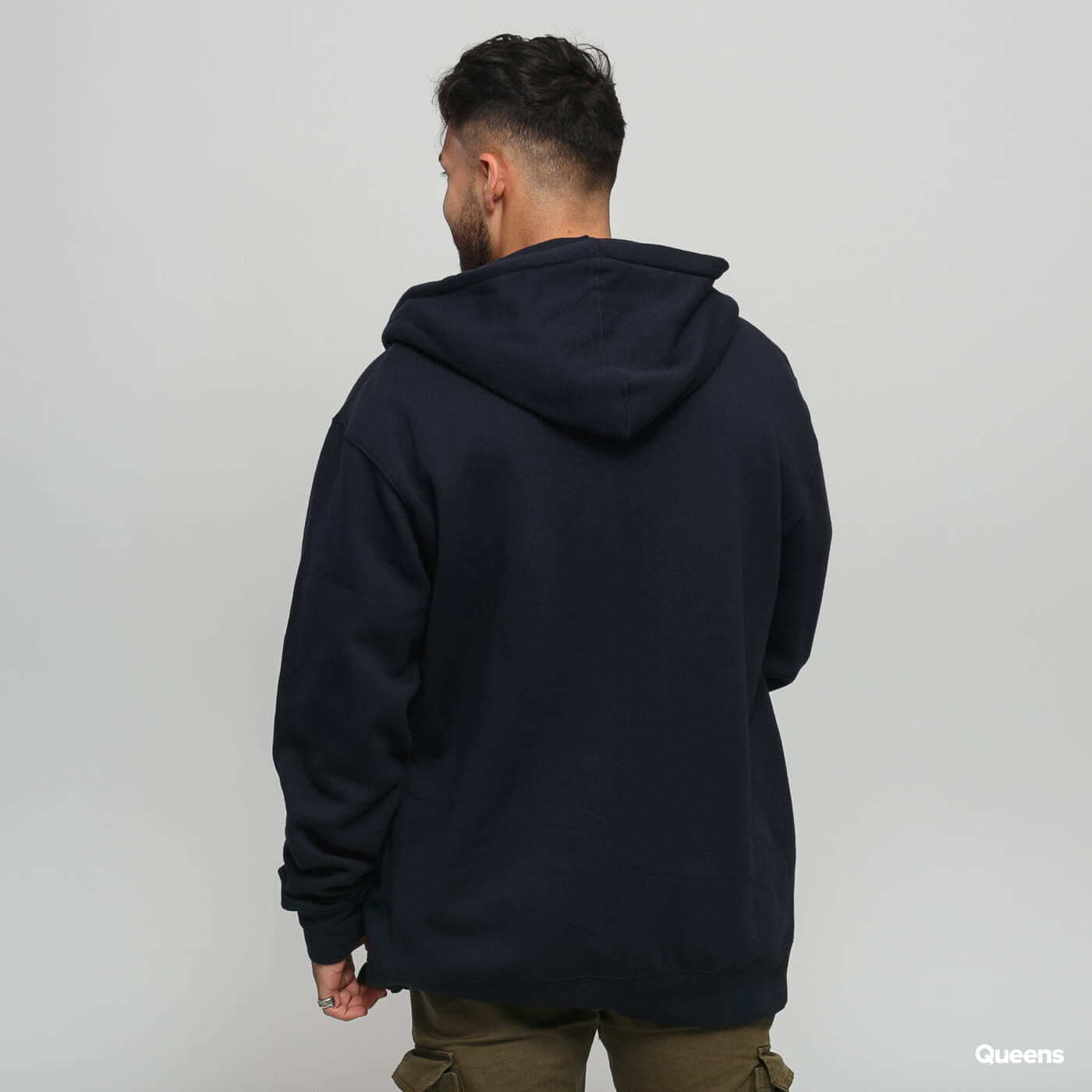 Sweatshirt Thrasher Thrasher Magazine Logo Zip Hoodie Mörkblå | 113109, 1