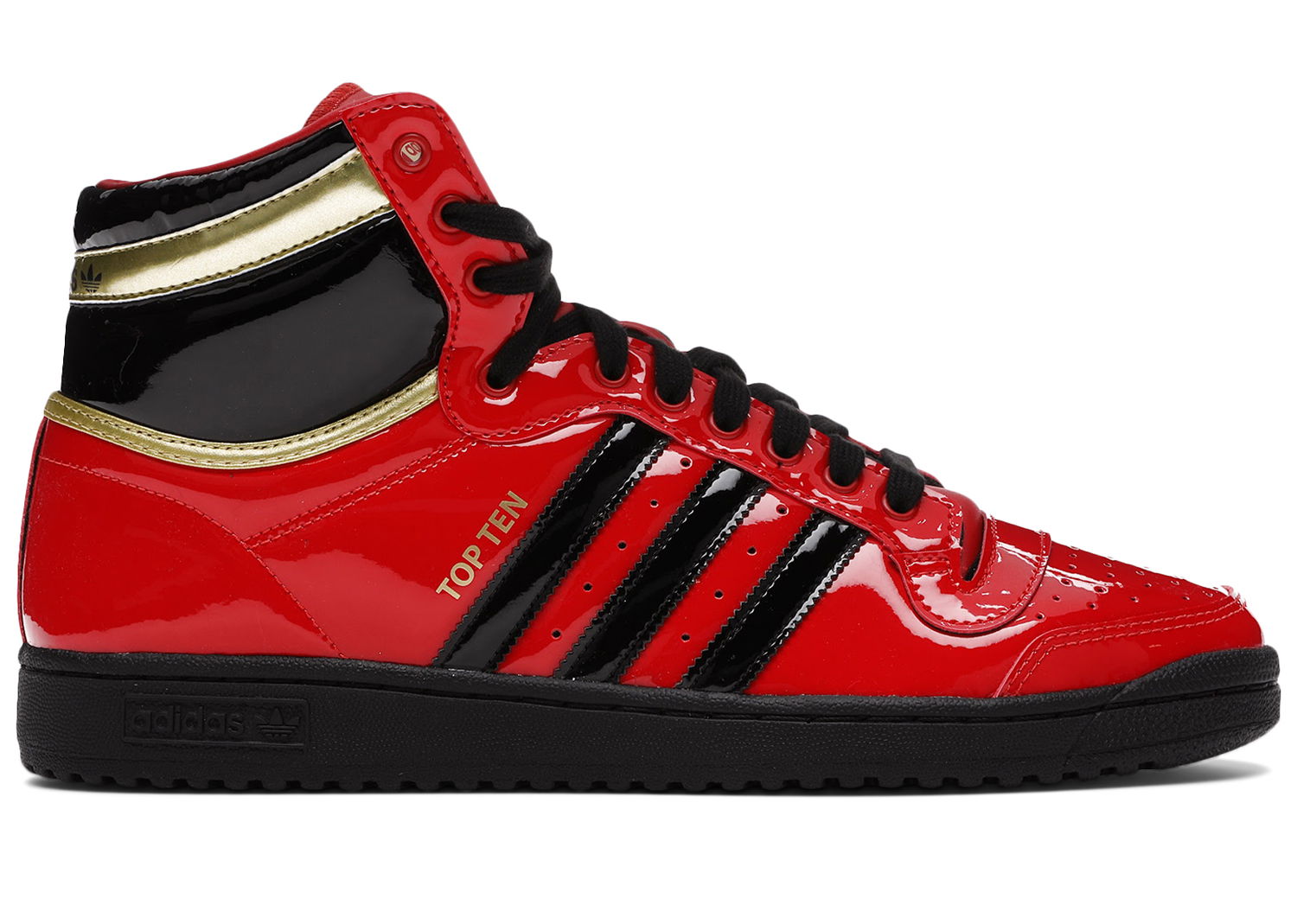 Sneakers och skor adidas Originals Top Ten Hi Scarlet Röd | FV5501, 0
