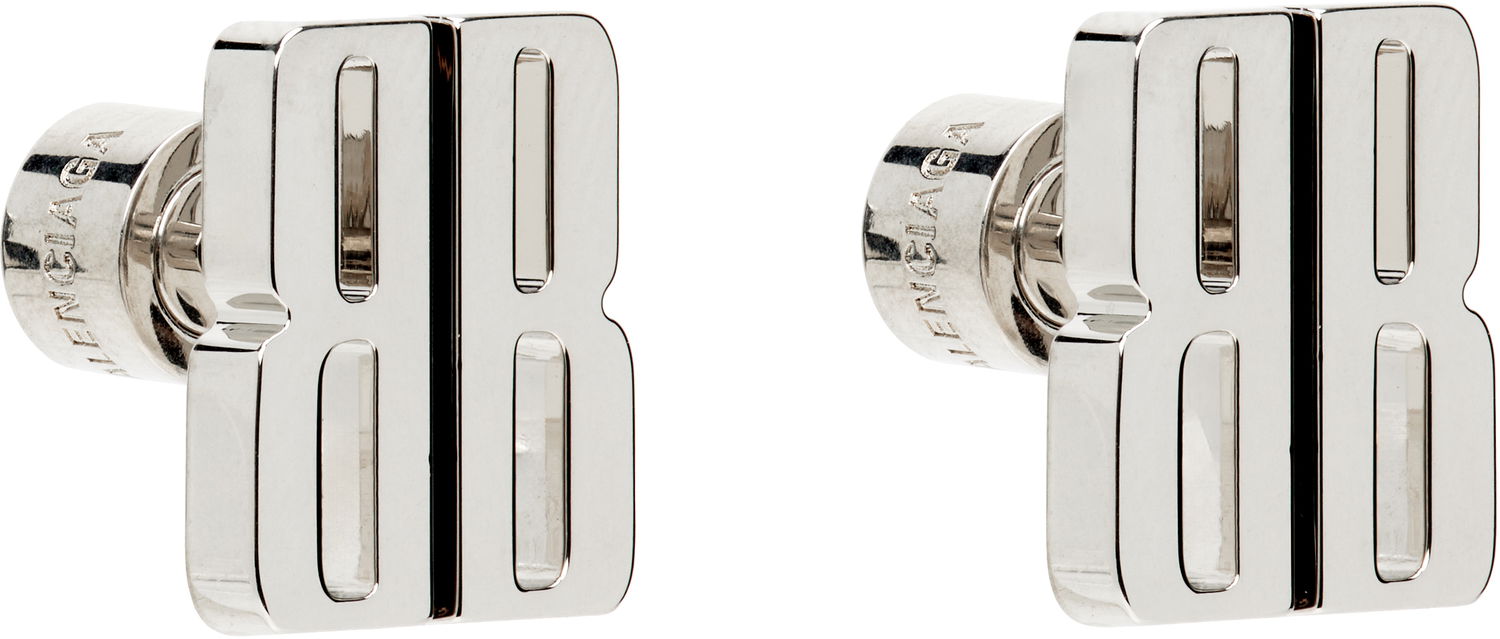 Örhängen Balenciaga Balenciaga Nano XS Stud Earrings Metallisk | 831948TZ99S, 1