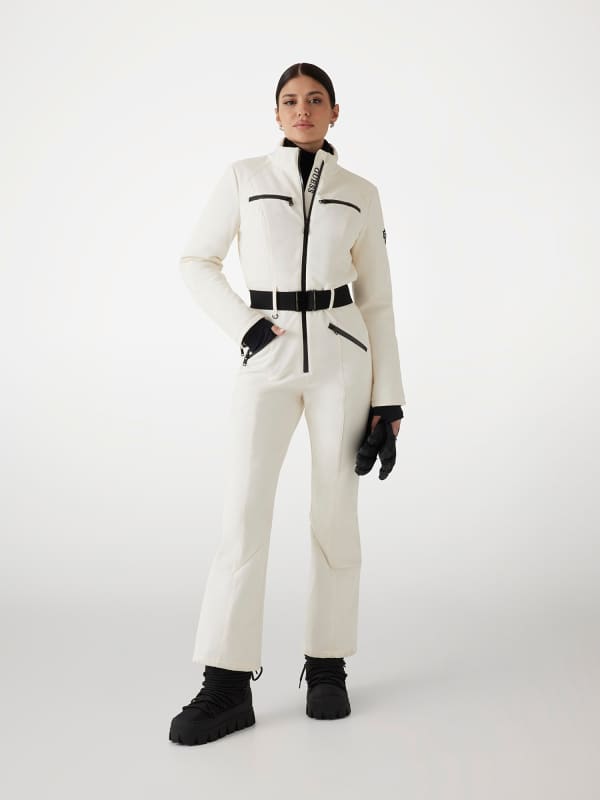 Jumpsuit GUESS Slim-Fit Ski Jumpsuit Vit | W4PD1MWH1S0, 0