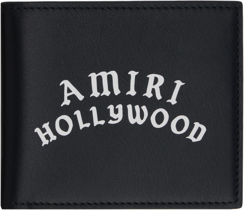 Plånbok AMIRI AMIRI Hollywood Bifold Wallet Svart | AMACBI1020