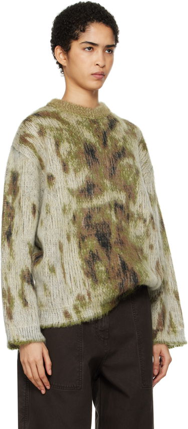 Sweater The Attico Attico Abstract Knit Sweater Grön | 250WCK00115 KAC001AA, 1