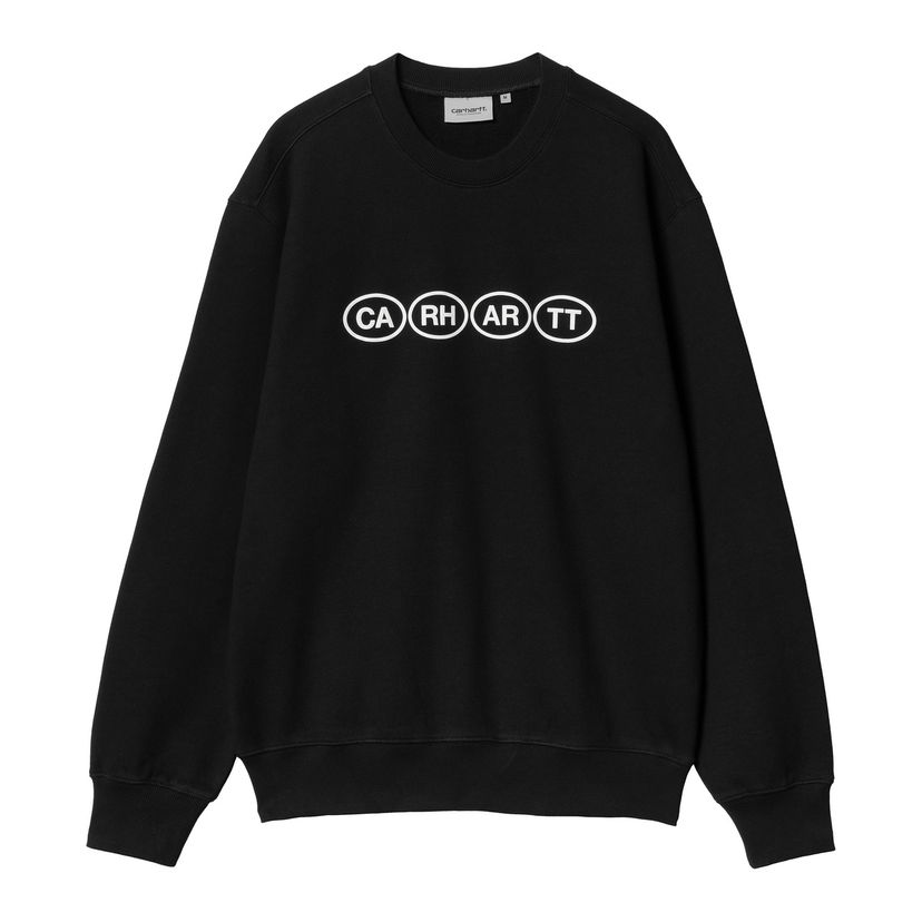 Sweatshirt Carhartt WIP Bumper Sweatshirt Svart | I034728_9