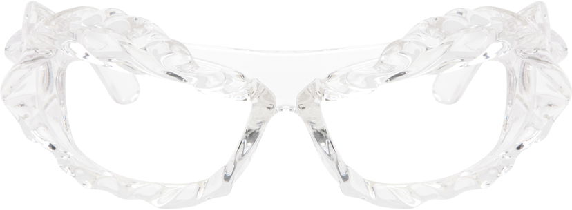 Solglasögon Ottolinger Ottolinger Twisted Sunglasses Vit | 2701125