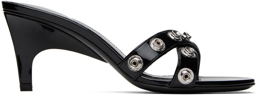 Tillbehör The Attico Attico Cosmo Heeled Sandals Svart | 241WS777 E056S