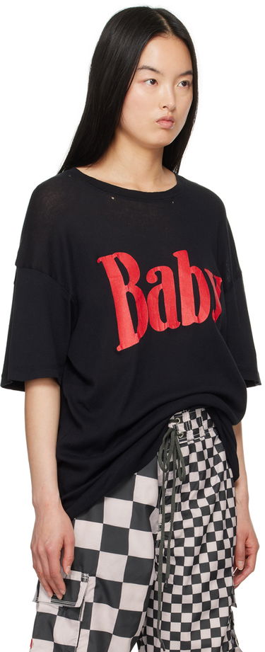 T-shirt ERL ERL 'Baby' Print T-Shirt Svart | ERL08T016, 4