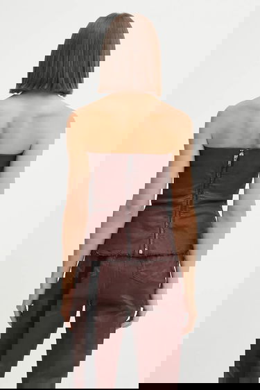 Linne Rick Owens Rick Owens DRKSHDW Bustier Top Brun | DS02E7129.SDSW, 2