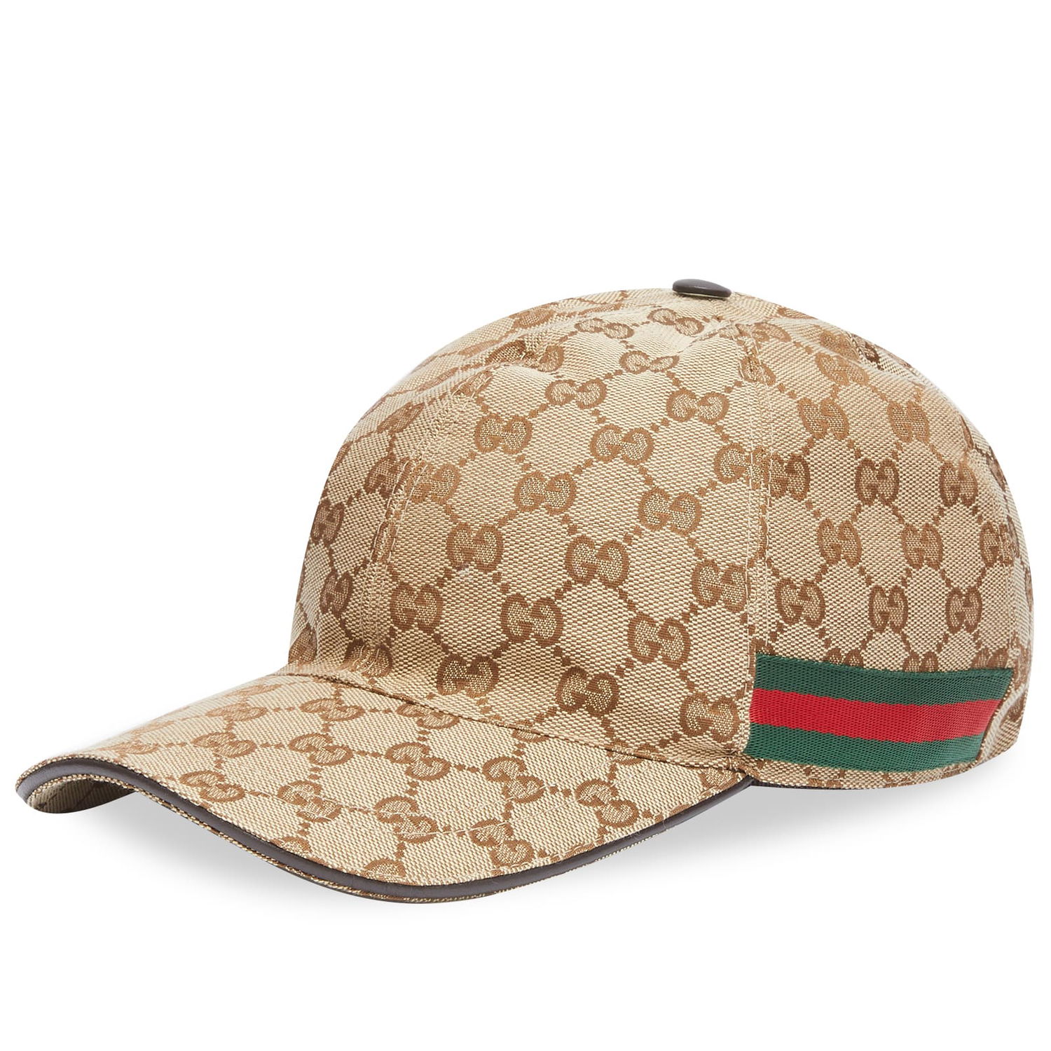 Keps Gucci Patch Logo Jacquard Baseball Cap Beige Beige | 751400-4HA0L-9777, 0