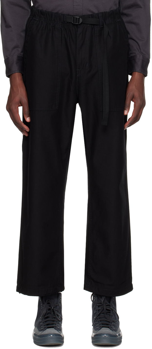 Cargo byxor Carhartt WIP Black Hayworth Workwear Trousers Svart | I033135