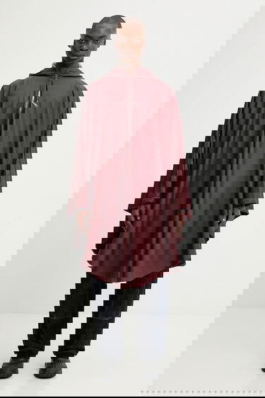 Regnrock Rains Rains x Umbro Hooded Rain Poncho Bourgogne | 20800.141, 15