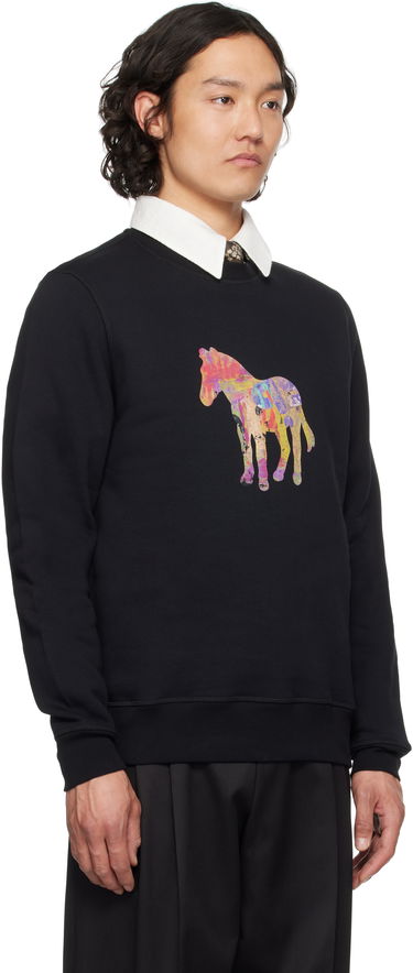 Sweater Paul Smith PS Paul Smith Craft Zebra Sweatshirt Svart | M2R-191Z-PP4701-79, 1
