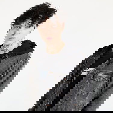 Jacka Tommy Hilfiger Tommy Jeans Hooded Ryan Regular Trucker Jacket Grå | DM0DM20621 1BZ, 1