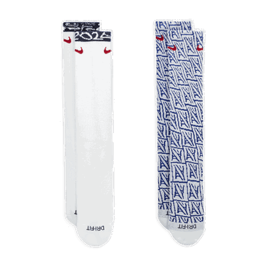 Strumpor Nike USA Everyday 2 Pairs Flerfärgad | PAB400-900, 1