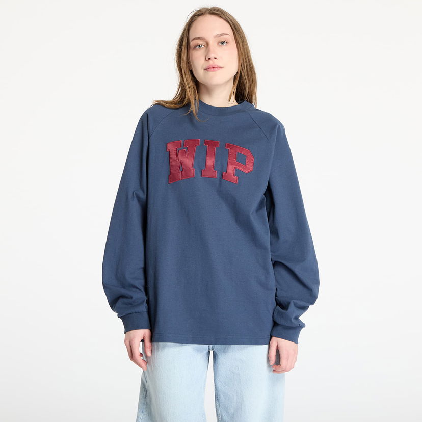 Sweatshirt Carhartt WIP Carhartt WIP Longsleeve T-Shirt Mörkblå | I034645.2Y3XX