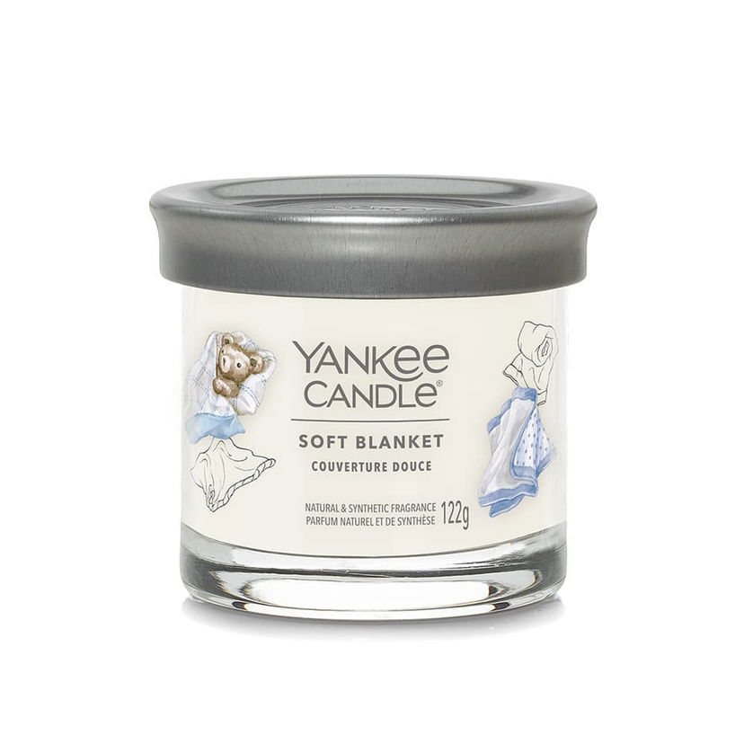 Ljus Yankee Candle Soft Blanket Signature Tumbler Small Vit | 42908