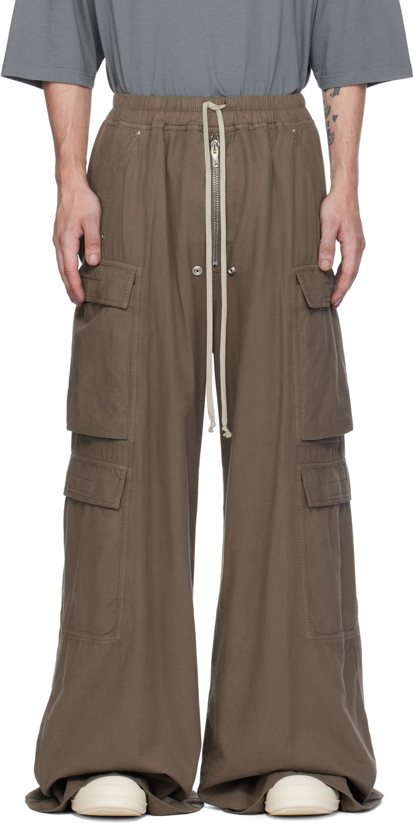 Cargo byxor Rick Owens Cargo Pants Double Jumbo Belas Grön | DU02D2398 CFL