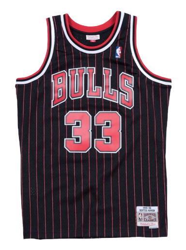 Jersey Mitchell & Ness Chicago Bulls Scottie Pippen Swingman Jersey Svart | SMJYGS18149-CBUBLCK95SPI