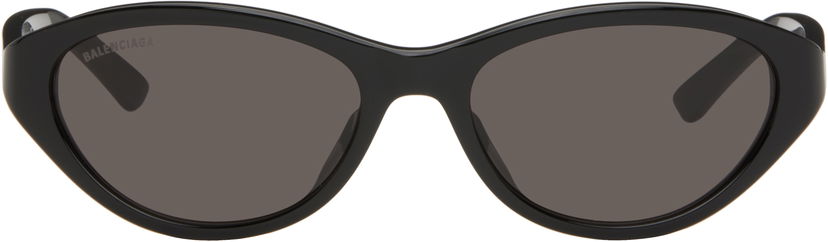 Solglasögon Balenciaga Balenciaga Neo Oval 2.0 Sunglasses Svart | BB0404SK-001