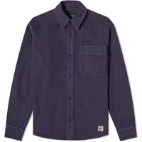 Skjorta A.P.C. END. x Men's 'Coffee Club' Basile Overshirt Mörkblå | COFCN-H02875-IAK, 1