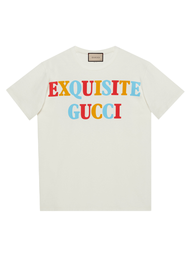 T-shirt Gucci T-Shirt Vit | 717422 XJEXG 9095