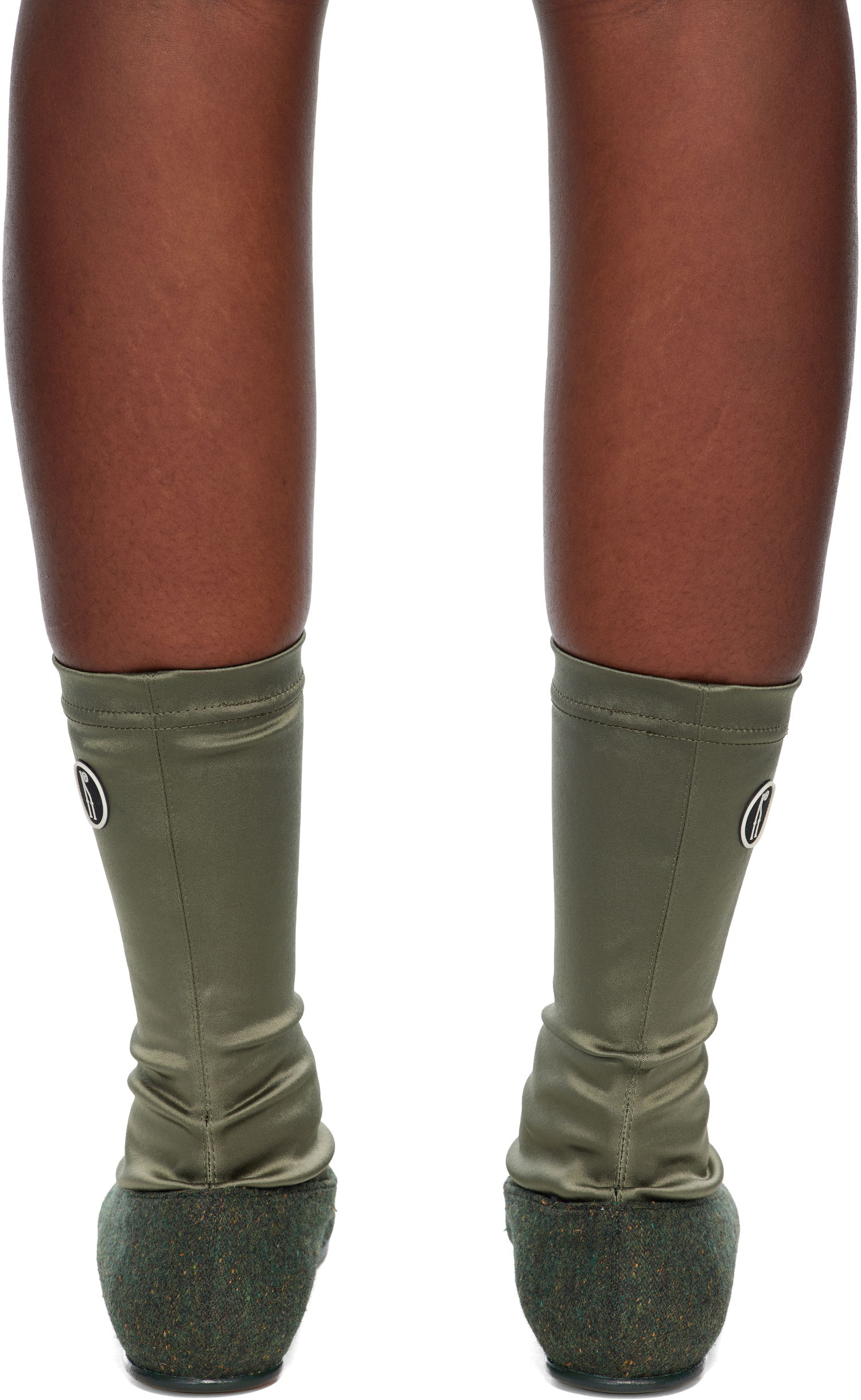 Sneakers och skor KIKO KOSTADINOV Kiko Kostadinov Proxima Low Ballerina Boots Grön | KKWAW25FT04-196, 1