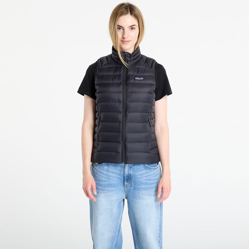 Väst Patagonia Down Sweater Vest Svart | 84629 BLK