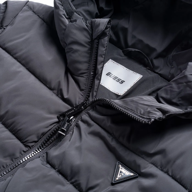 Pufferjacka GUESS Long Puffer Jacket Svart | V4YL05WF3X0-JBLK, 2