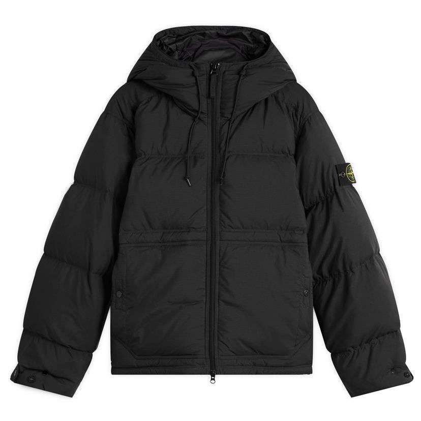 Pufferjacka Stone Island Ripstop Cordura Down Jacket, Size Large Svart | K2S154100019-V0029
