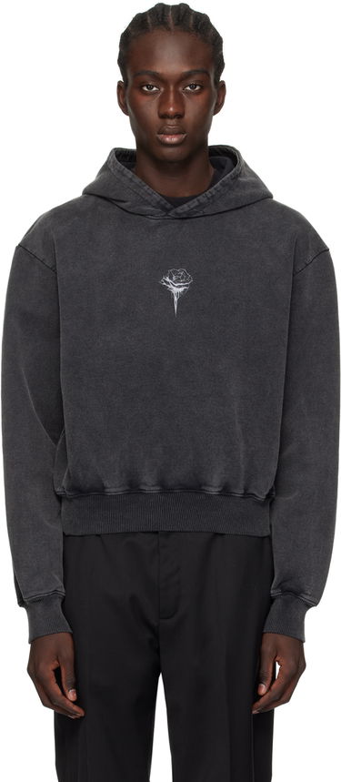 Sweatshirt Han Kjøbenhavn Han Kjobenhavn Rose Hoodie Svart | M-133219, 0
