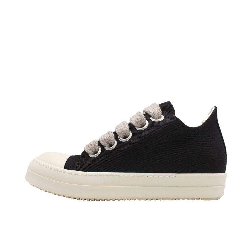 Sneakers och skor Rick Owens DRKSHDW Canvas Low Top Black Milk Svart | DU01B7802 DMW1 911