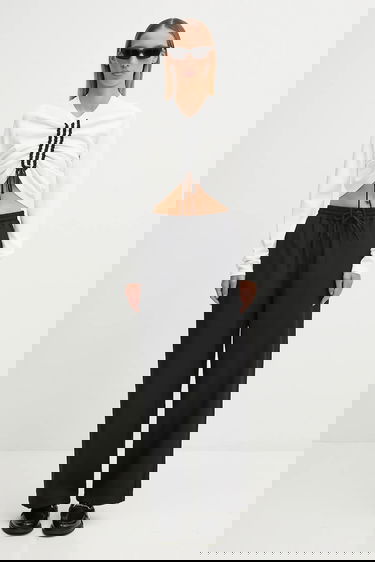 T-shirt Y-3 Y-3 Fitted Cinch Long Sleeve T-Shirt Vit | KD4760, 6