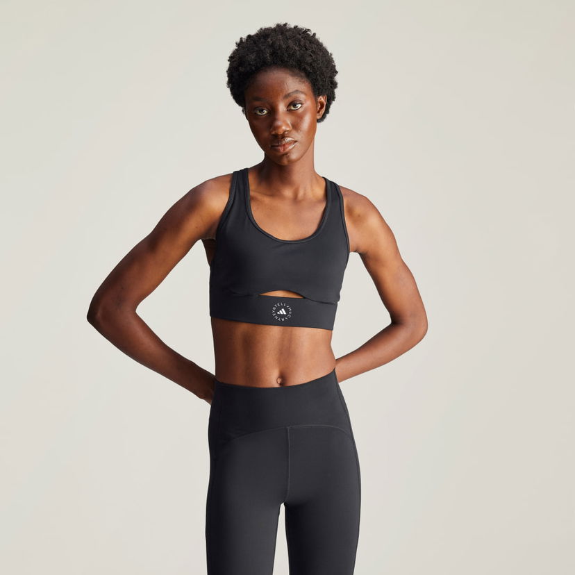 Behå adidas Performance adidas by Stella McCartney TrueStrength Yoga Sports Svart | IW6373