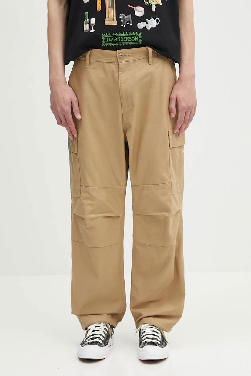 Cargo byxor Neighborhood NEIGHBORHOOD BDU Cargo Pants Beige | 242SPNH.PTM05