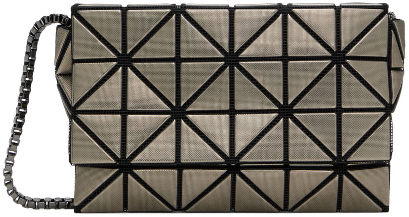 Handväska BAO BAO ISSEY MIYAKE Metallic Geometric Pattern Shoulder Bag Metallisk | BB48AG171