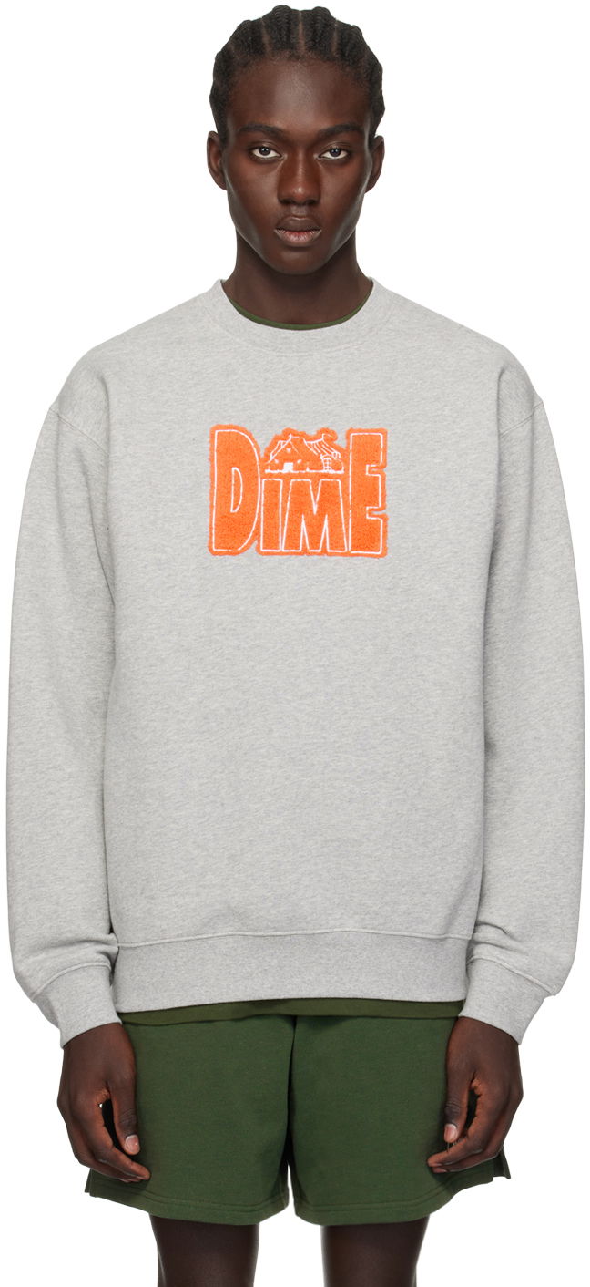 Sweatshirt Dime Club Sweatshirt Grå | DIMEHO2317GRY, 0