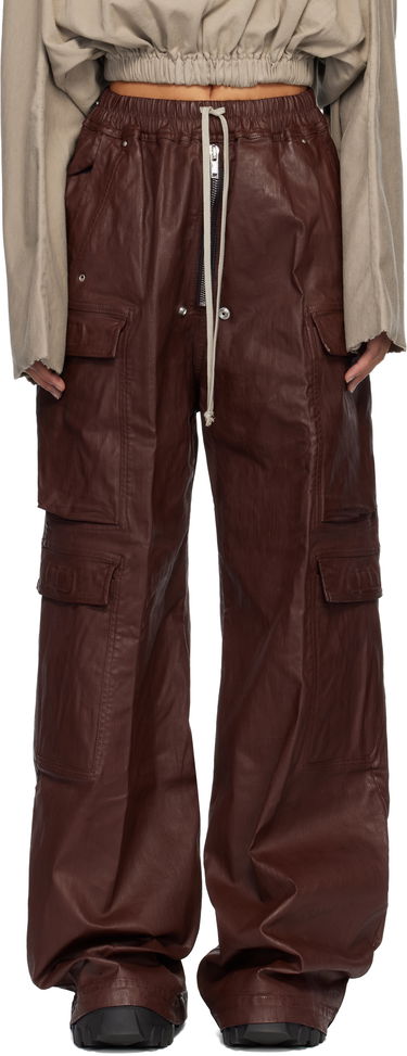 Cargo byxor Rick Owens Concordians Double Jumbo Belas Denim Cargo Pants Brun | DS02E7324 SDSW, 0